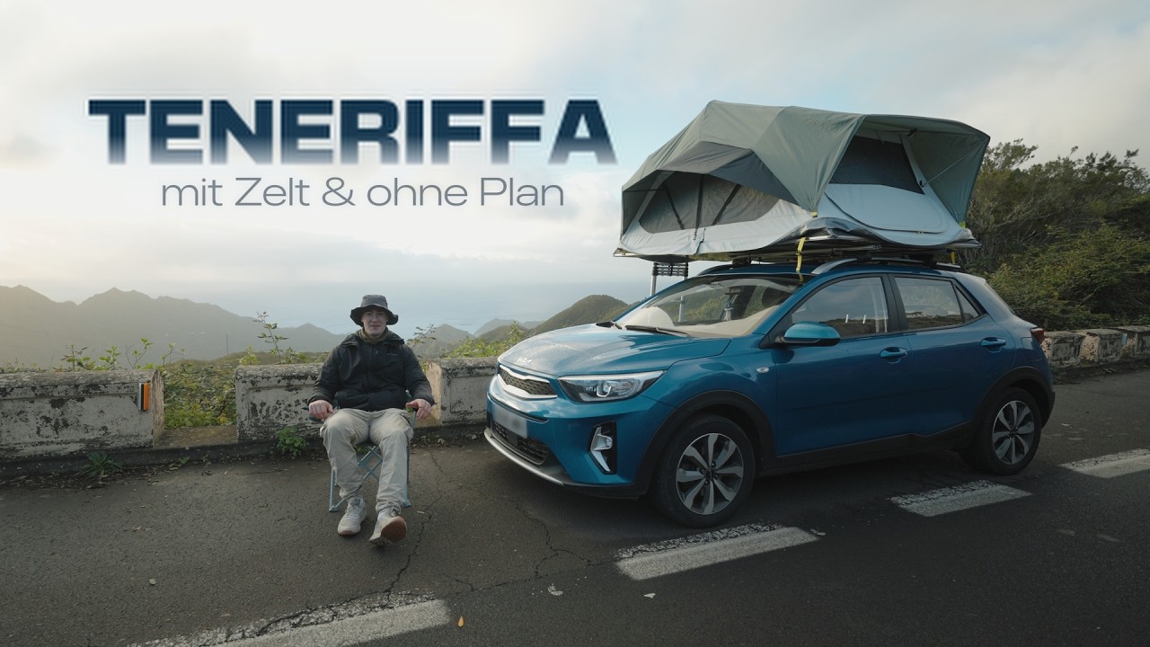 Eine Woche im Dachzelt auf Teneriffa