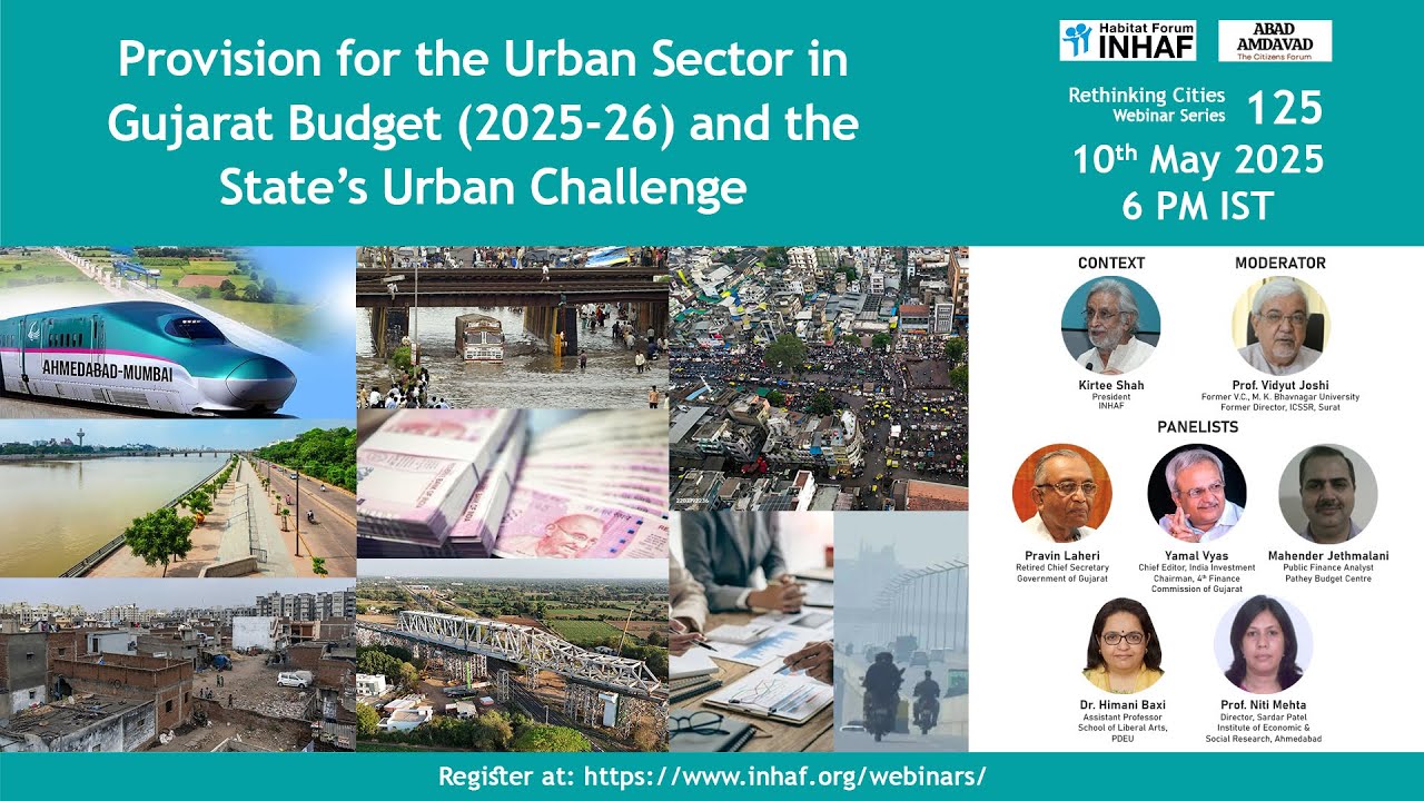 Provision for the Urban Sector in Gujarat Budget (2025-26) and the State's Urban Challenge