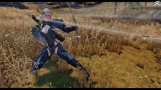 【SkyrimSE】Dodge Shot test ( Bow Charge Plus )【Skyrim Special Edition】