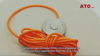 Small Button Type Compression Load Cell