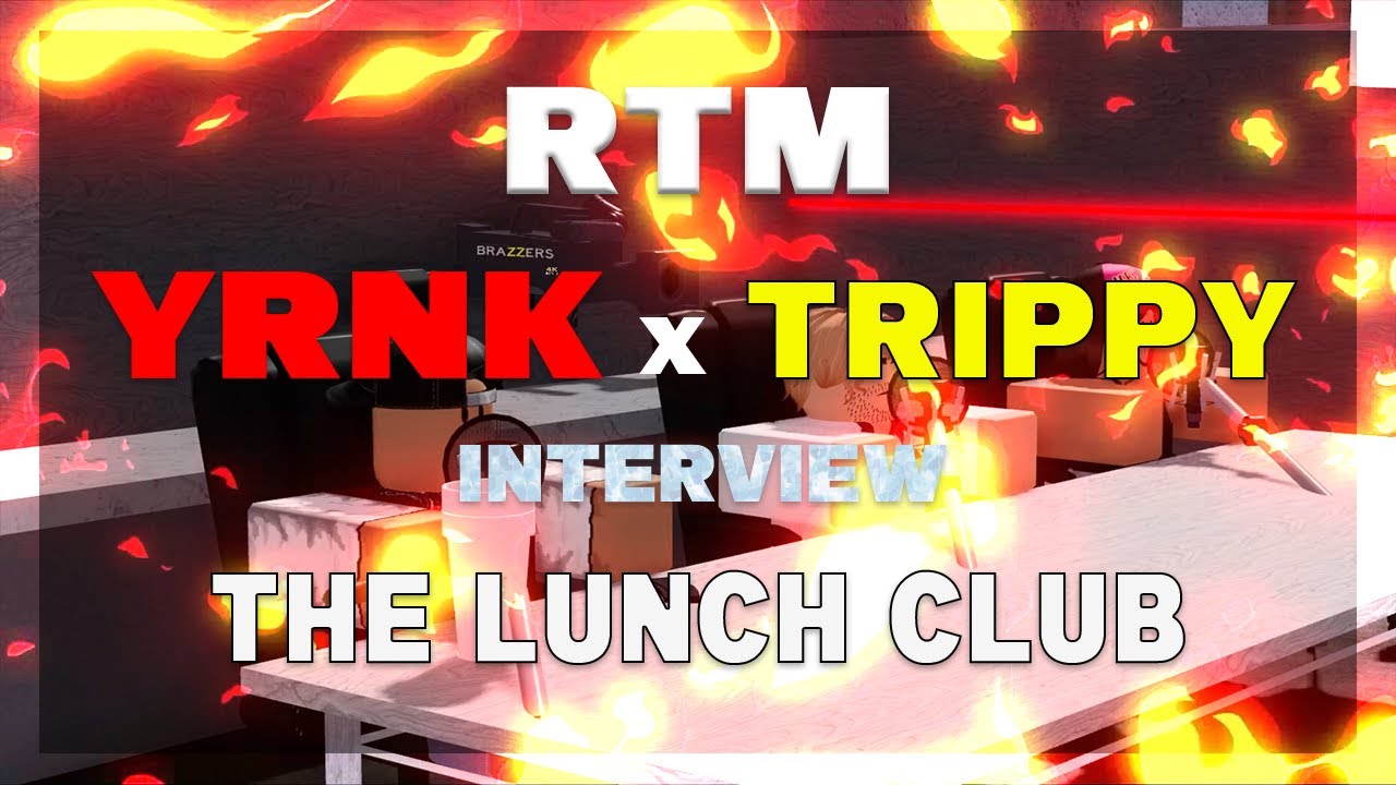 YRNK AND TRIPPY TALKS ABOUT THERE JOURNEY  AND THE ROBLOX BASKETBALL COMMUNITY ON THE LUNCH CLUB