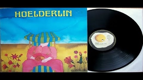 Hoelderlin   Hoelderlin 1975 Germany, Krautrock, Prog Folk