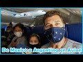 Viaje a Argentina 02: Nuestro recorrido en Avion desde Guadalajara hasta Buenos Aires  [V-blog299]