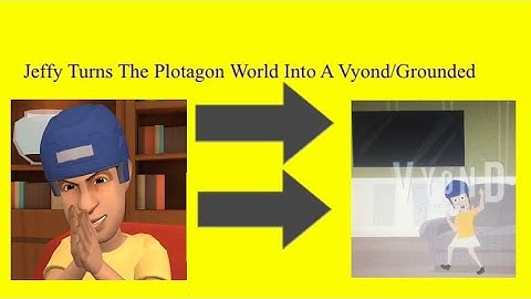 Jeffy Turns The Plotagon World Into A Vyond/Grounded