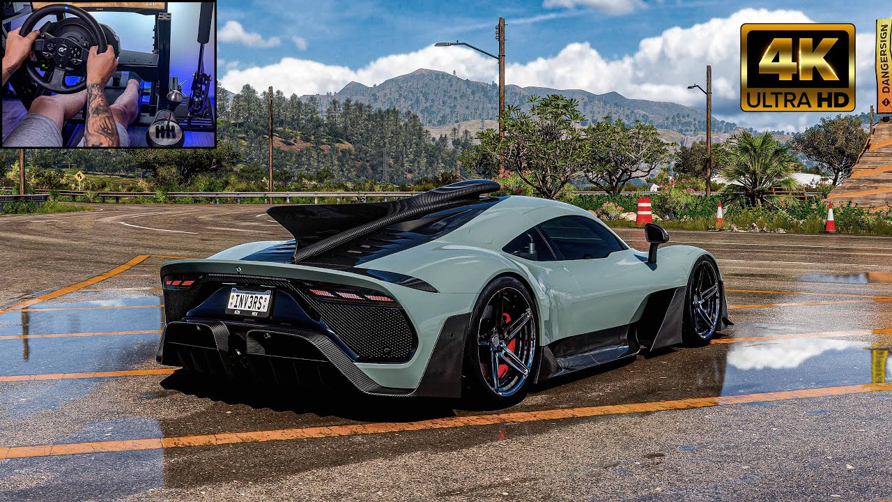 Forza Horizon 5 | Mercedes-AMG ONE Hypercar Gameplay | Wheel Cam POV + Thrustmaster T300 RS GT