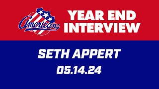 Seth Appert Year End Interview | 05.14.24