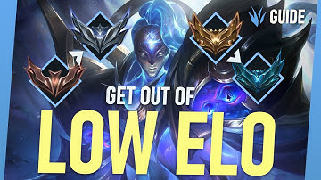 Learn LOW ELO Fundamentals To Escape Elo HELL | Bronze Bel