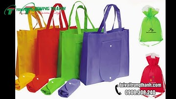 TÚI VẢI KHÔNG DỆT GẤP VÍ | GIÁ SỈ TÂN XƯỞNG | TÚI VẢI TRUNG THÀNH  |