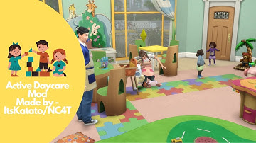 Add Some Excitement To Your Sims 4 Gameplay With This Active Daycare Career Mod!