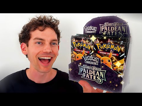 The Pokémon Paldean Fates Booster Box Opening