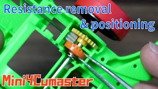 【Mini4WD】Check gear drive of FM-A chassis! Can it be faster if remodel it? 【Mini4Cumaster】