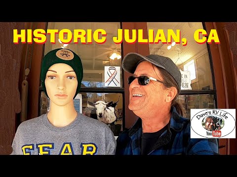 A Trip To Historic Julian California & Apple Pie For Breakfast! :) - RVing in Higher Elevations