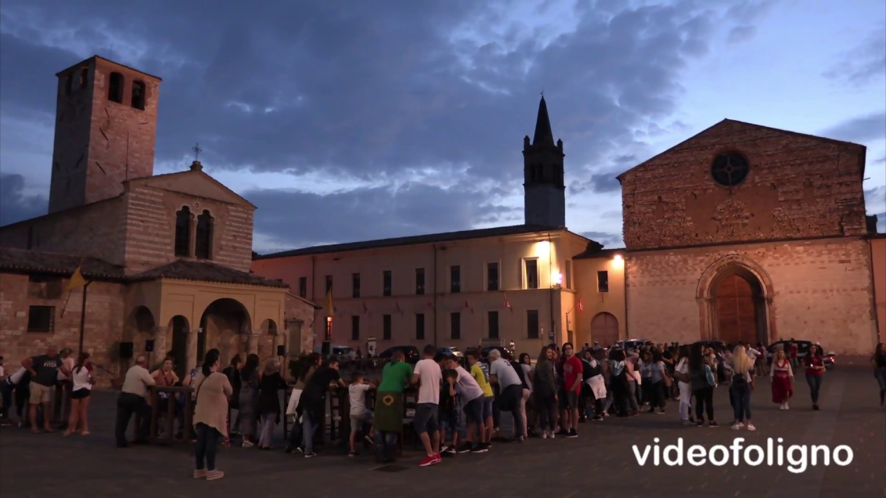 Quintana di Foligno Gara Tamburini giugno 2017