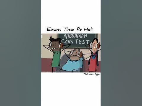 holi animated funny videos