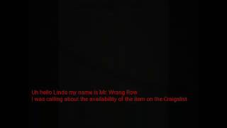 Craigslist Prank Call: Free Stuff