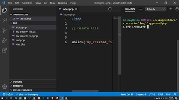 12 Delete File using unlink function | PHP