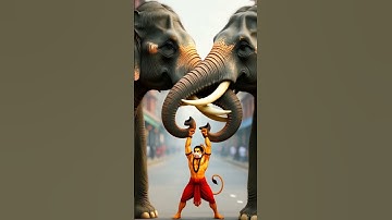 🙏 जय श्री राम | Power of Faith & Elephants 🐘 | Sitaram 1.23 TV | #Shorts