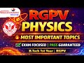 RGPV Engineering Physics Key Last-Minute Topics 📘