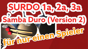Surdo 1a, 2a, 3a - Samba Duro (Version 2)
