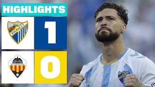 MÁLAGA CF 1 - 0 CD CASTELLÓN I RESUMEN LALIGA HYPERMOTION