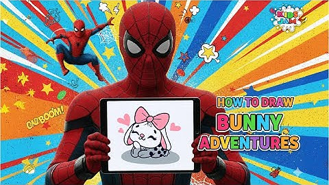 Cute Bunny Digital Illustration in Procreate 🐰 | Kawaii Art | Procreate Drawing Tutorial