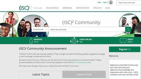(ISC)² Community Introduction