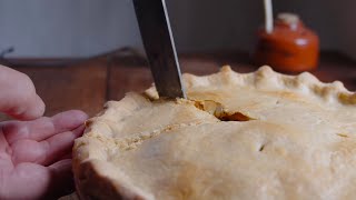 Navy Captain Food in the 18th Century - Cheshire Pork Pie - Pork & Potatoes
