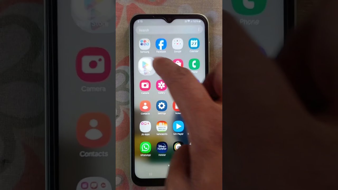 Google play store added new Search icon home screen #playstore π #android #shorts