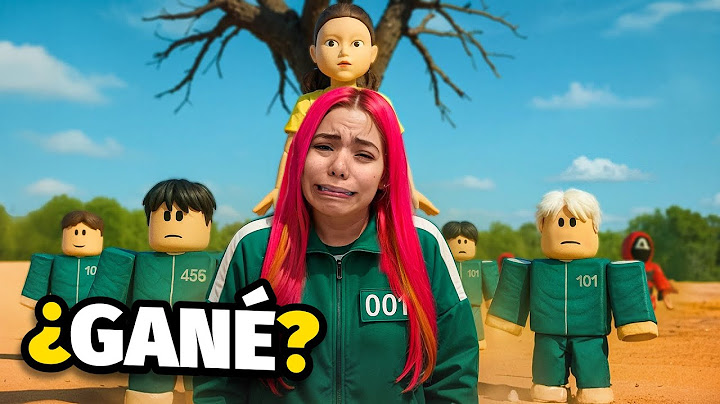 JUGUÉ EL JUEGO DEL CALAMAR EN ROBLOX😭🦑| Susy Mouriz