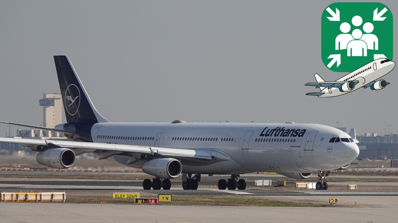 Evakuierungsflug LH344: Lufthansa A340-300 (D-AIGO) im Einsatz | Frankfurt – Muscat (04.03.2026)