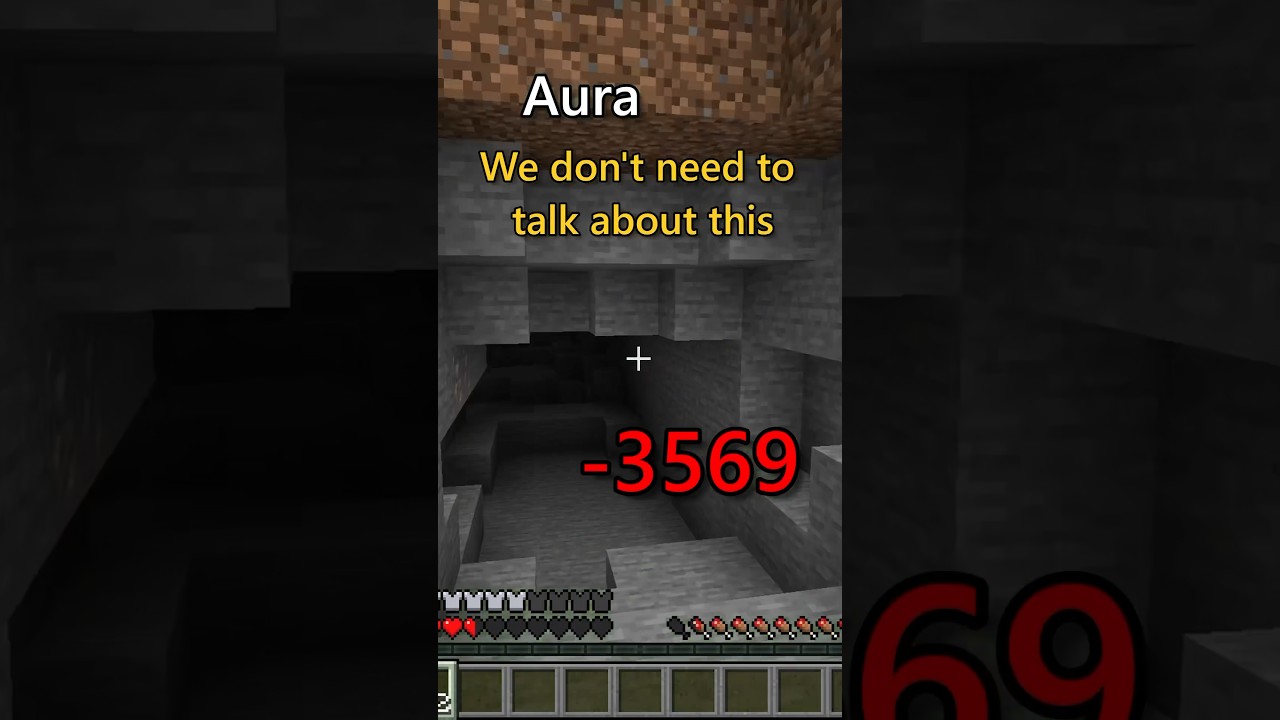 Minecraft Aura | #minecraft #aura #minecraftmemes