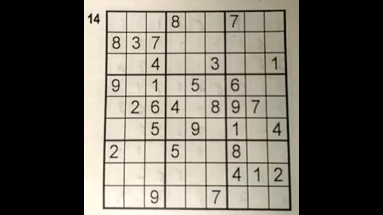 Como jogar SUDOKU nível médio passo a passo