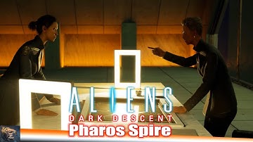 Aliens:Dark Descent | The Enemy of my Enemy... | Pharos Spire | Hard Dif. | Mission 10 4k
