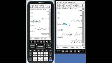 Classpad fx-CP400 Action/Interactive Menus, Part II