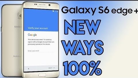Samsung S6 edge plus Frp Bypass 2019 Android 7.1,7.0,6.0 G928, Google Account Skip