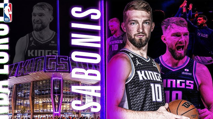 Download Domantas Sabonis Kings Jersey Wallpaper