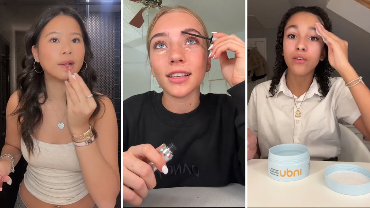 GRWM ( get ready with me ) Makeup storytime - TikTok compilation ️ ...