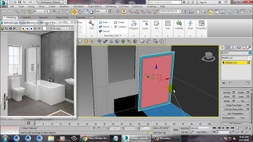 Tutorial on Modeling ,Texturing and Lighting a Bathroom in 3dsmax ( Part 1)