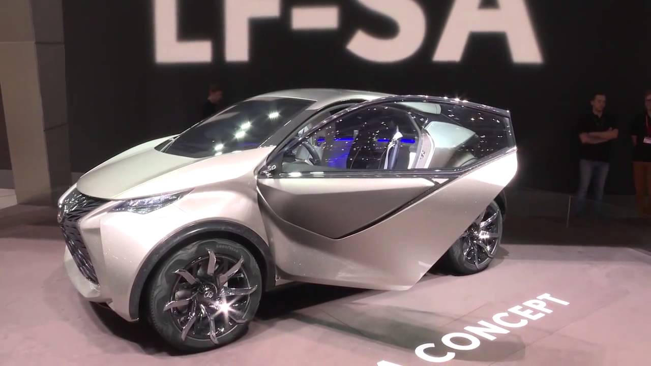 斬新すぎるデザイン！LEXUS LF-SA CONCEPT - YouTube
