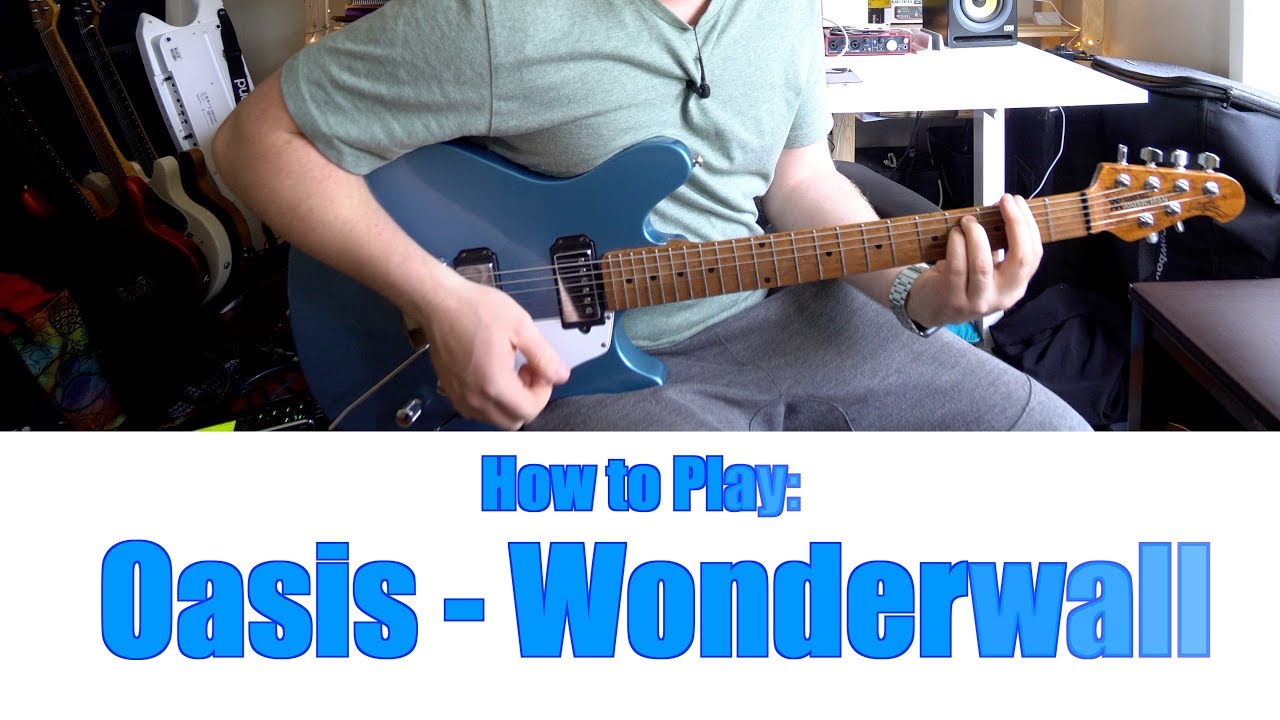 Classic One Finger Riff - Oasis - Wonderwall - YouTube