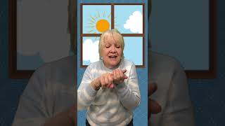 Going to bed fingerplay for preschool circle time #shorts