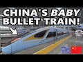 First Class on China&#39;s 300km/h BABY BULLET Train...