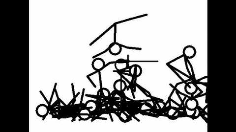 My First Pivot Animation (Funny Stick Massacre)