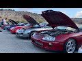 Toyota Supras at Cars and Coffee in S.A.