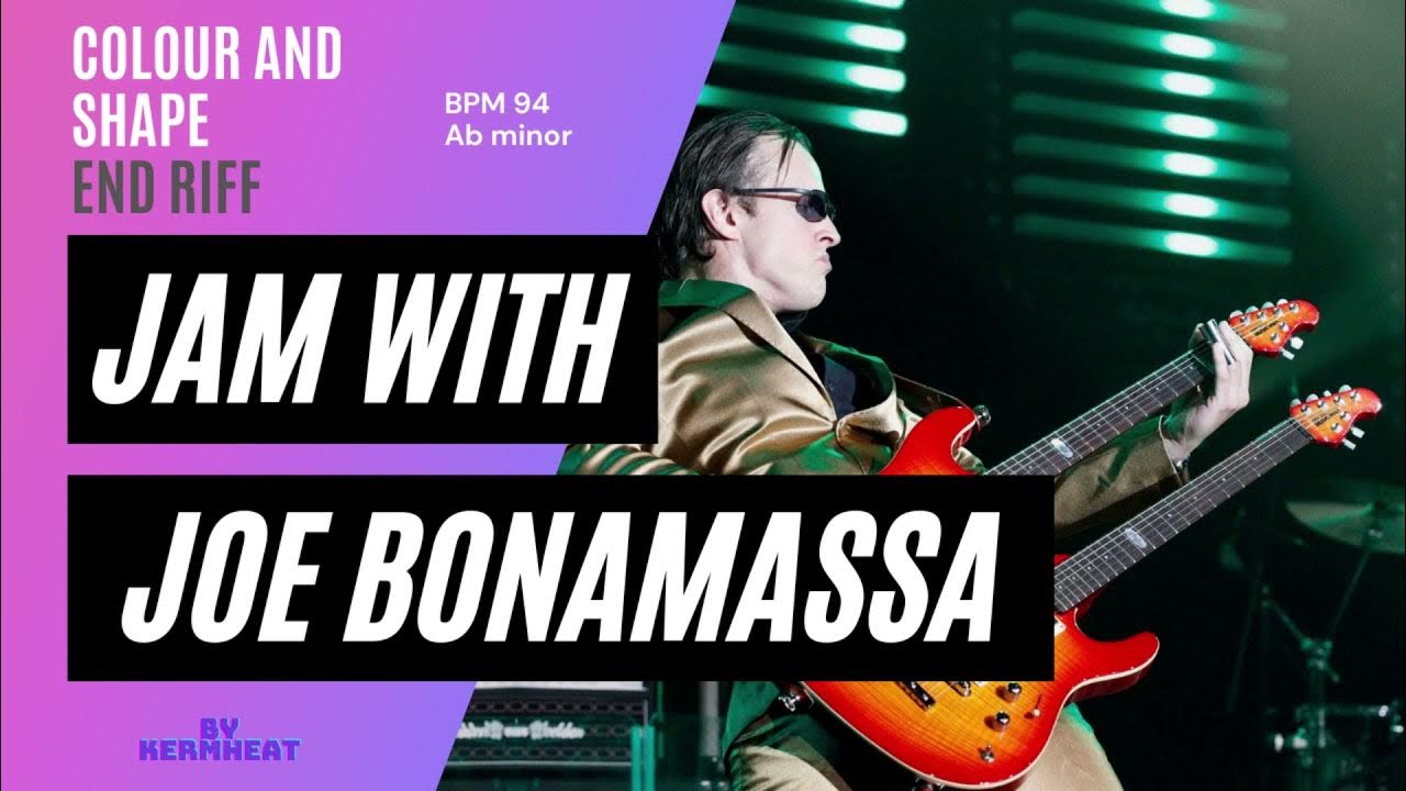 Jam with Joe Bonamassa "Colour And Shape" end riff BPM 94 Ab minor Guitar Practice Backing #jamwith Jam with Joe Bonamassa "Colour And Shape" end riff BPM 94 Ab minor Guitar Practice Backing #jamwith