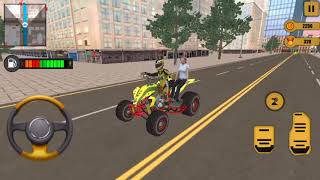 Adventure Quad Bike Cab - Real ATV driving Simulator | Gameplay Android and IOS screenshot 1