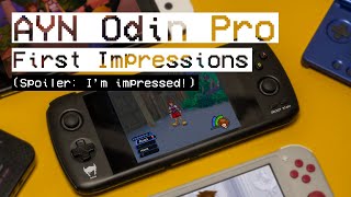 AYN Odin First Impressions - This Android gaming handheld is INCREDIBLE!