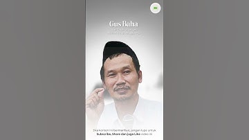 Gus Baha - Ikuti Takdir Allah swt, Nikmat hidup sesugguhnya #gusbaha #kajian #islam #dakwah