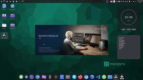Davinci resolve 16 crashing on startup in linux | manjaro kde | AUR install | fixed