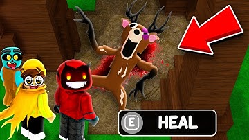 We SAVED THE DEER MONSTER in 99 Nights in The Forest...